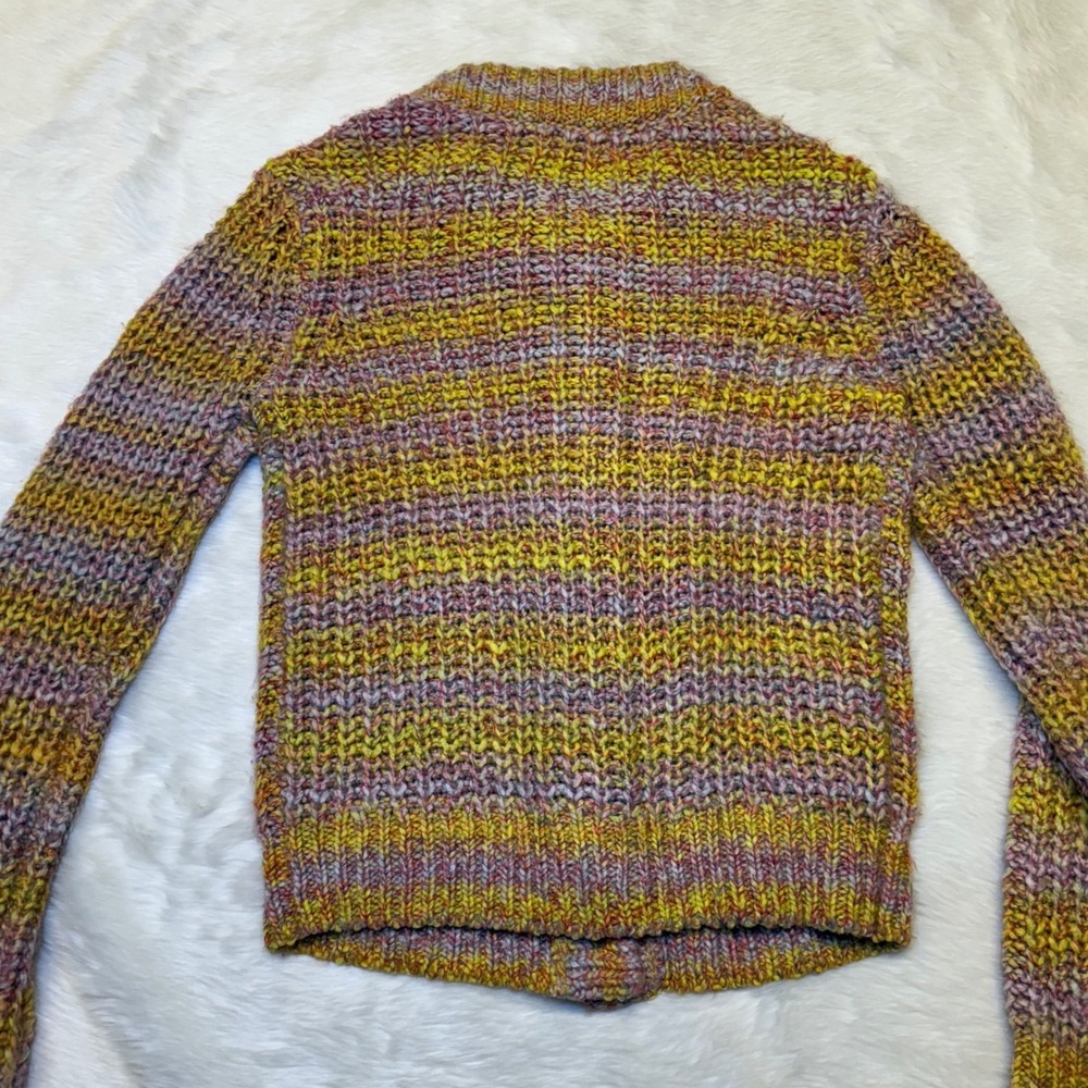 Universal thread multi-color knit button front ca… - image 4